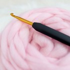 Крючок алюминиевый для вязания KnitPro с эргономичной ручкой, 2,00 мм, 30801 - Фото 4