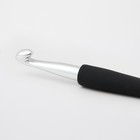 Крючок алюминиевый для вязания KnitPro с эргономичной ручкой, 4,50 мм, 30816 - Фото 2
