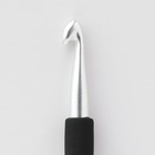 Крючок алюминиевый для вязания KnitPro с эргономичной ручкой, 5,50 мм, 30818 - Фото 3