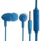 Наушники Perfeo ALTO-M, вакуумные, микрофон, 104 дБ, 32 Ом,  3.5 мм, 1.2 м, синие - фото 3854821