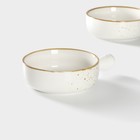 Набор кокотниц 2шт Magistro "Церера" 20х15х5 см, цвет белый - фото 63198378