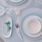 Соусник Magistro «Лунный океан», d=10.2 см, фарфор, белый - Фото 7