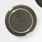 Набор тарелок фарфоровых обеденных Magistro Fog, 2 предмета: d=28 см, цвет серый - Фото 7