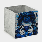 Органайзер для хранения «Аниме», 30×30×30 см, 24 л, серый - фото 321208513