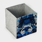 Органайзер для хранения «Аниме», 30×30×30 см, 24 л, серый - Фото 2