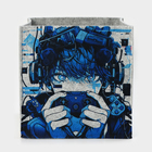 Органайзер для хранения «Аниме», 30×30×30 см, 24 л, серый - Фото 3