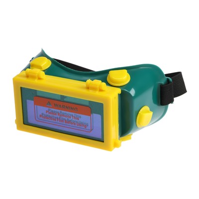 Очки сварщика ТУНДРА, со светофильтром, хамелеон, 89×33 мм, DIN 5