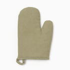 Варежка - прихватка «Этель» HOME, 26×16 см, 50% хлопок, 50% лен, зелёная - Фото 3