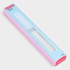 Щётка велюровая для одежды и мебели с механизмом самоочистки Доляна, двухсторонняя, 30 см - Фото 6