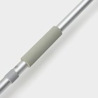 Оконная швабра с распылителем Raccoon, алюминиевая ручка, длина 116 см, сгон 25 см, насадка 25×6 см - Фото 8