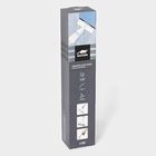 Щётка для окон с распылителем Raccoon, алюминиевая ручка, длина 116 см, водосгон 25 см, насадка из микрофибры 25×6 см - Фото 9