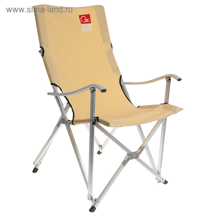 Кресло складное Premium, алюминий, чехол, 68 х 57 х 93 см - Фото 1