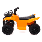 Электромобиль «Квадроцикл», цвет оранжевый - фото 3939527