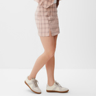 Юбка женская мини  MINAKU: Casual Collection цвет клетка розовая, р-р 42 10219659 - фото 12674806