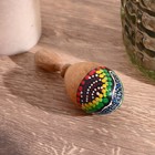 Сувенирный музыкальный инструмент «Маракас» 12×5×5 см МИКС цветов - Фото 1