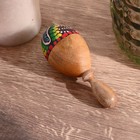 Сувенирный музыкальный инструмент «Маракас» 12×5×5 см МИКС цветов - Фото 2