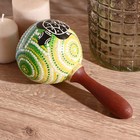 Сувенирный музыкальный инструмент «Маракас» 11×22×11 см МИКС цветов - Фото 2