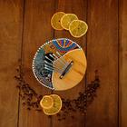 Сувенирный музыкальный инструмент «Калимба круглая» 16×16×8 см - Фото 6