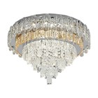 Светильник потолочный Escada, 10231/SG LED. 1х72Вт, LED, 6480Лм, 3000/4500/6000К, 470х470х320 мм, цвет хром - Фото 1