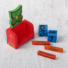 Деревянный календарь с кубиками "Сова" 7х3,6х10,7 см МИКС - Фото 3