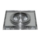 Светильник точечный Escada, 241046. 1х50Вт, GU5.3, 90х90х25 мм, цвет хром/зеркальное стекло - фото 297556205