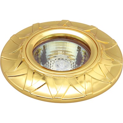 Светильник точечный Escada, 221028. 1х50Вт, GU5.3, 90х90х30 мм, цвет золото