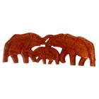 Панно декоративное "Семья слонов" 17,5х51х1 см - Фото 5