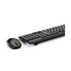 Комплект клавиатура и мышь Perfeo TEAM, мембран, 1000 dpi, USB, чёрный - Фото 2