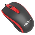 Мышь Perfeo PROFIL, проводная, оптическая, 1600 dpi, USB,красная - фото 3348054