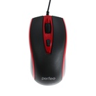 Мышь Perfeo PROFIL, проводная, оптическая, 1600 dpi, USB,красная - фото 9862928