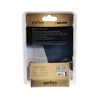 Разветвитель USB (Hub) Perfeo PF-VI-H020, 4 порта, USB 2.0, чёрный - фото 9621488