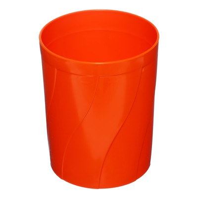Подставка-стакан для канцелярии, оранжевая