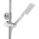 Душевая система ZEIN Z3866, смеситель, излив, тропическая и ручная лейка, латунь, хром - Фото 10