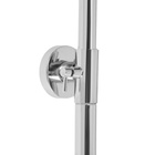 Душевая система ZEIN Z3866, смеситель, излив, тропическая и ручная лейка, латунь, хром - Фото 11