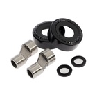 Душевая система ZEIN Z3869, смеситель, тропическая и ручная лейка, алюминий, черная - Фото 13