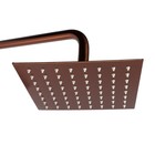 Душевая система ZEIN Z3870, смеситель, тропическая и ручная лейка, алюминий, bronze - Фото 8