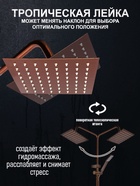 Душевая система ZEIN Z3870, смеситель, тропическая и ручная лейка, алюминий, bronze - Фото 3