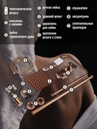 Душевая система ZEIN Z3870, смеситель, тропическая и ручная лейка, алюминий, bronze 9932178