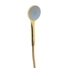 Смеситель для ванны ZEIN Z3891, однорычажный, шланг, держатель, белый/gold= - Фото 9