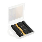 Бита ТУНДРА ПРОФИ, Torsion, сталь S2, PH2×50 мм, пластиковый кейс по 10 шт. - Фото 9