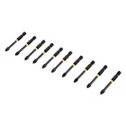 Бита ТУНДРА ПРОФИ, Torsion, сталь S2, PH2×65 мм, пластиковый кейс по 10 шт. - Фото 5