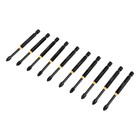 Бита ТУНДРА ПРОФИ, Torsion, сталь S2, PH2×90 мм, пластиковый кейс по 10 шт. - Фото 5