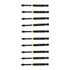 Бита ТУНДРА ПРОФИ, Torsion, сталь S2, PH2×90 мм, пластиковый кейс по 10 шт. - Фото 6