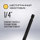 Бита ТУНДРА ПРОФИ, Torsion, сталь S2, PH2 х 127 мм, пластиковый кейс по 10 шт. 9935335 - фото 13042526