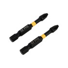 Биты ТУНДРА ПРОФИ, Torsion, сталь S2, PH2×50 мм, пвх-чехол, 2 шт. - Фото 7