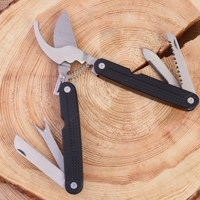 Мультитул садовый 6в1, с секатором 19 см - Фото 1