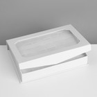 Подставка для украшений «Шкатулка» 36 мест, 16×11,5×3 см, цвет белый - фото 9457586