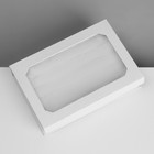 Подставка для украшений «Шкатулка» 36 мест, 18,5×12,5×4 см, цвет белый - фото 9457597