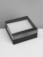 Подставка для украшений «Коробочка» 12 мест, 14.5?14.5?6 см, чёрная (комплект 10 шт) - фото 52489289