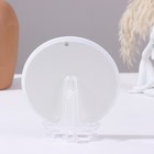 Панно-тарелка «Жостово», белая, D = 14,8 см, лаковая миниатюра - Фото 3